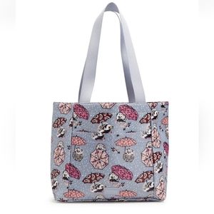Vera Bradley It's Raining Hedgehogs  Medium Family Tote Hedgehog Bag Totes NWT